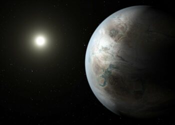 Concept artistico di un sistema esoplanetario. Credits: NASA/JPL-Caltech