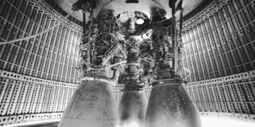 Motori Raptor. Credits: SpaceX