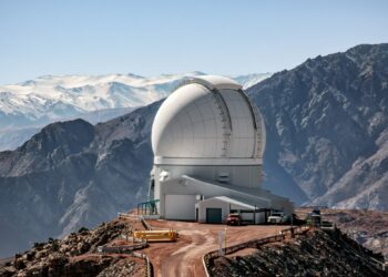 Il telescopio SOAR sul Cerro Pachon in Cile. Credits: NOIRLab