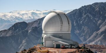 Il telescopio SOAR sul Cerro Pachon in Cile. Credits: NOIRLab