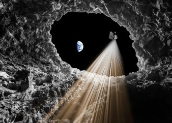 La scoperta della prima grotta sulla Luna – Il racconto di Leonardo Carrer