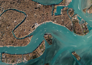 Venezia fotografata da un satellite di Planet Labs