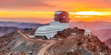 L'Osservatorio Vera C. Rubin sul Cerro Pachón, in Cile. Credits: Olivier Bonin/SLAC National Accelerator Laboratory