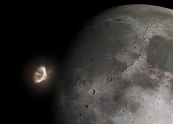 Se 2024 YR4 impattasse sulla Luna nel 2032, i detriti potrebbero minacciare i satelliti terrestri?